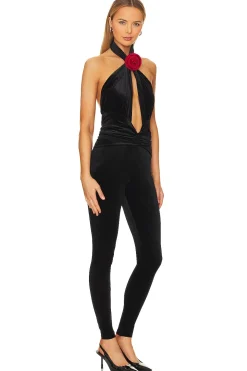 Abreen Velvet Catsuit