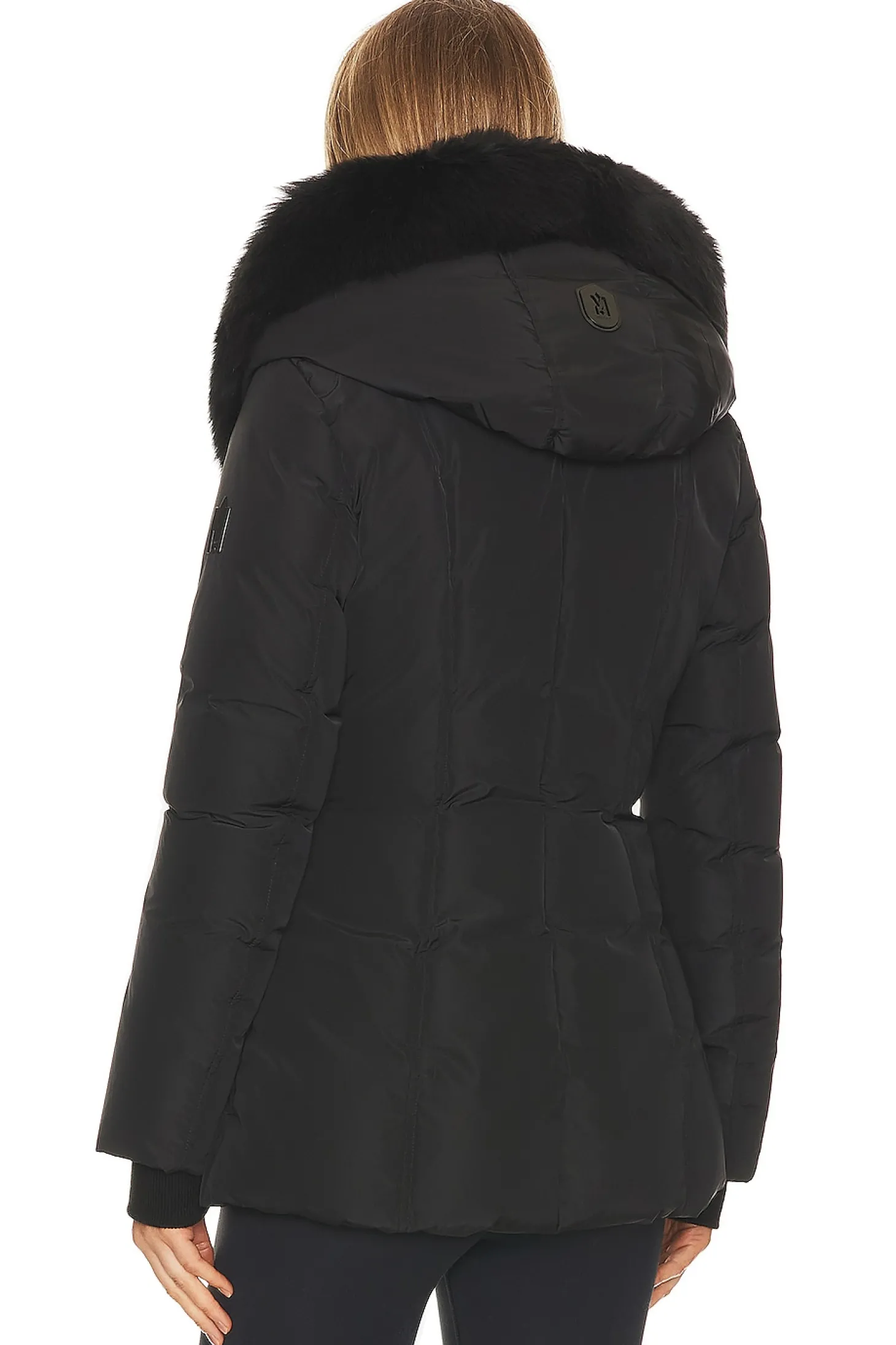 Adali Shearling Collar Coat