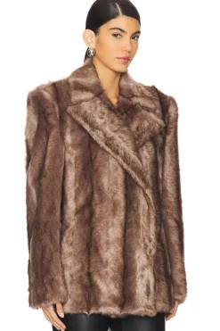 Agostino Faux Fur Jacket