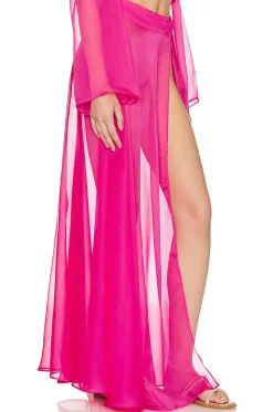 Alaia Maxi Slit Skirt