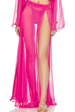 Alaia Maxi Slit Skirt