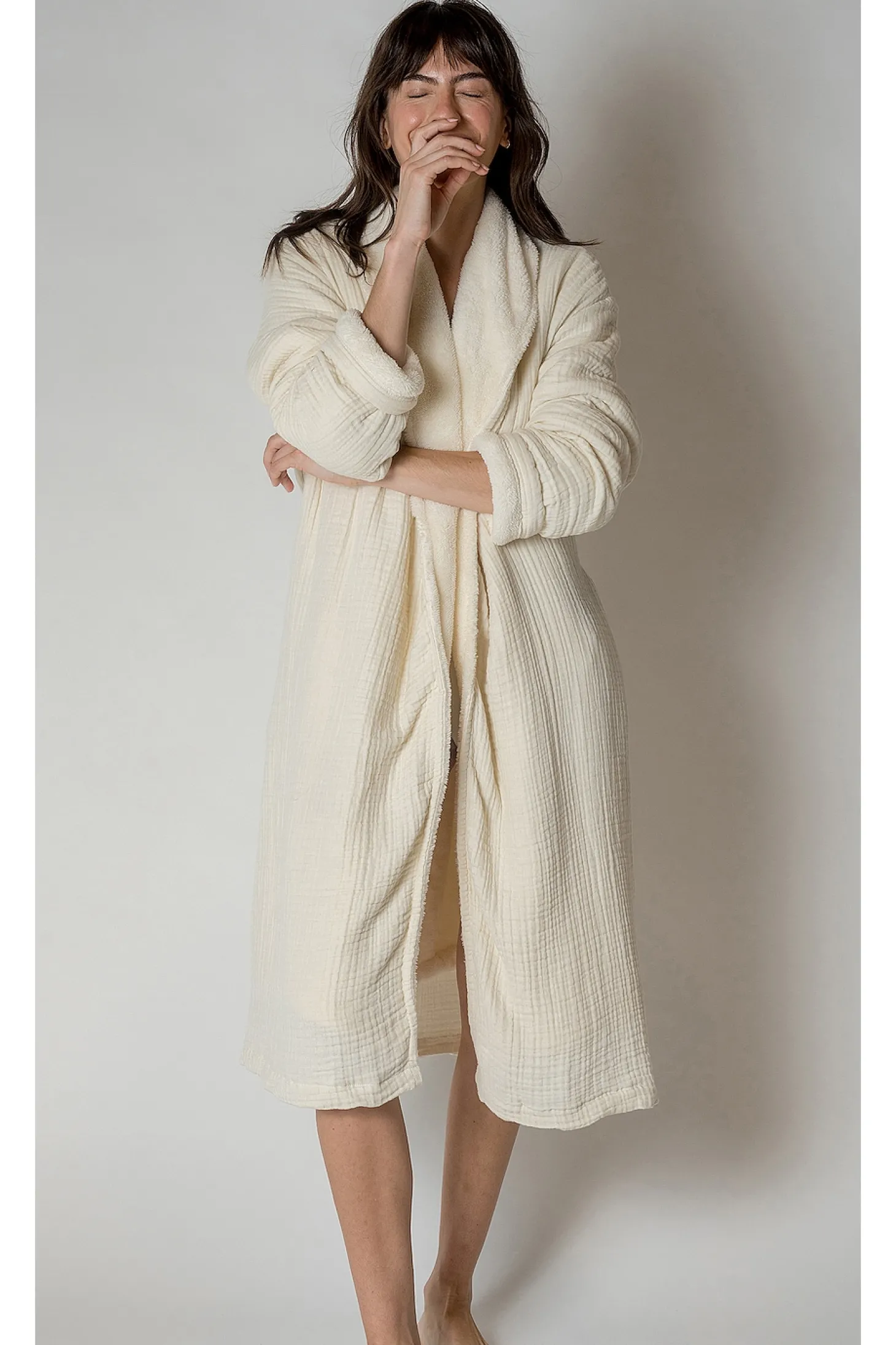 Alaia Sherpa Robe