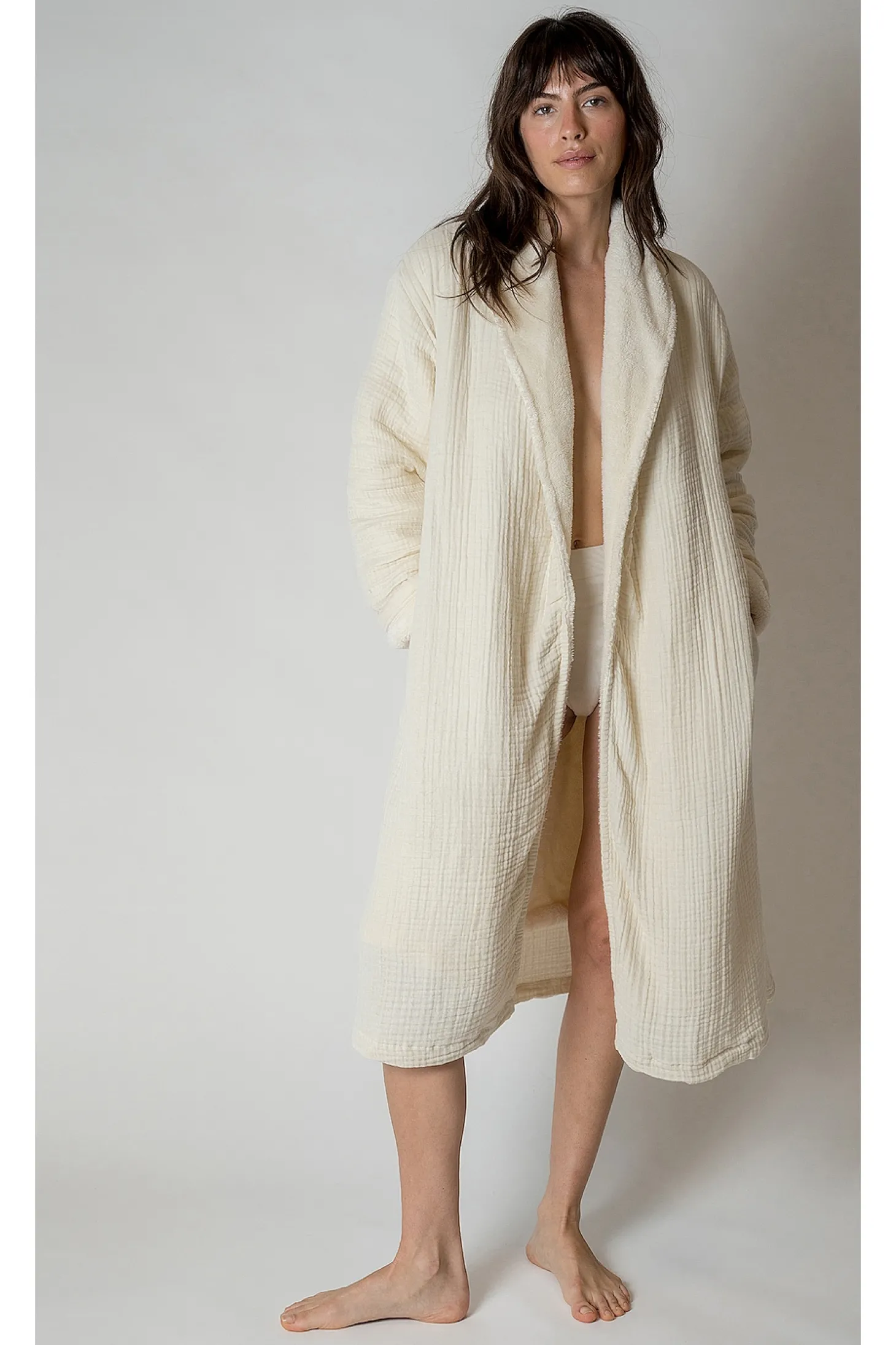 Alaia Sherpa Robe