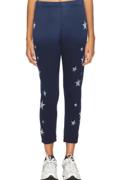Alana Crop Sweatpant Vintage Stars