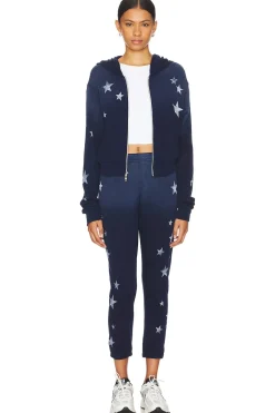 Alana Crop Sweatpant Vintage Stars