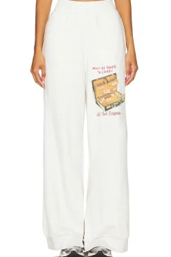 All That Baggage Terry Natural Sweatpants