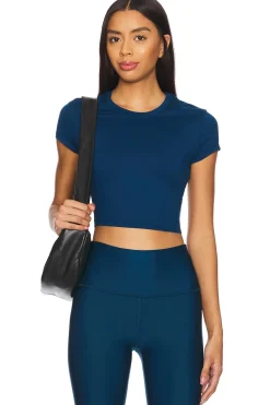 Alosoft Crop Finesse Short Sleeve