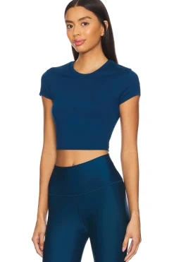 Alosoft Crop Finesse Short Sleeve