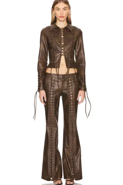 Amantilla Faux Leather Jacket