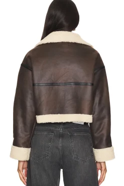 Amelia Faux Leather Jacket