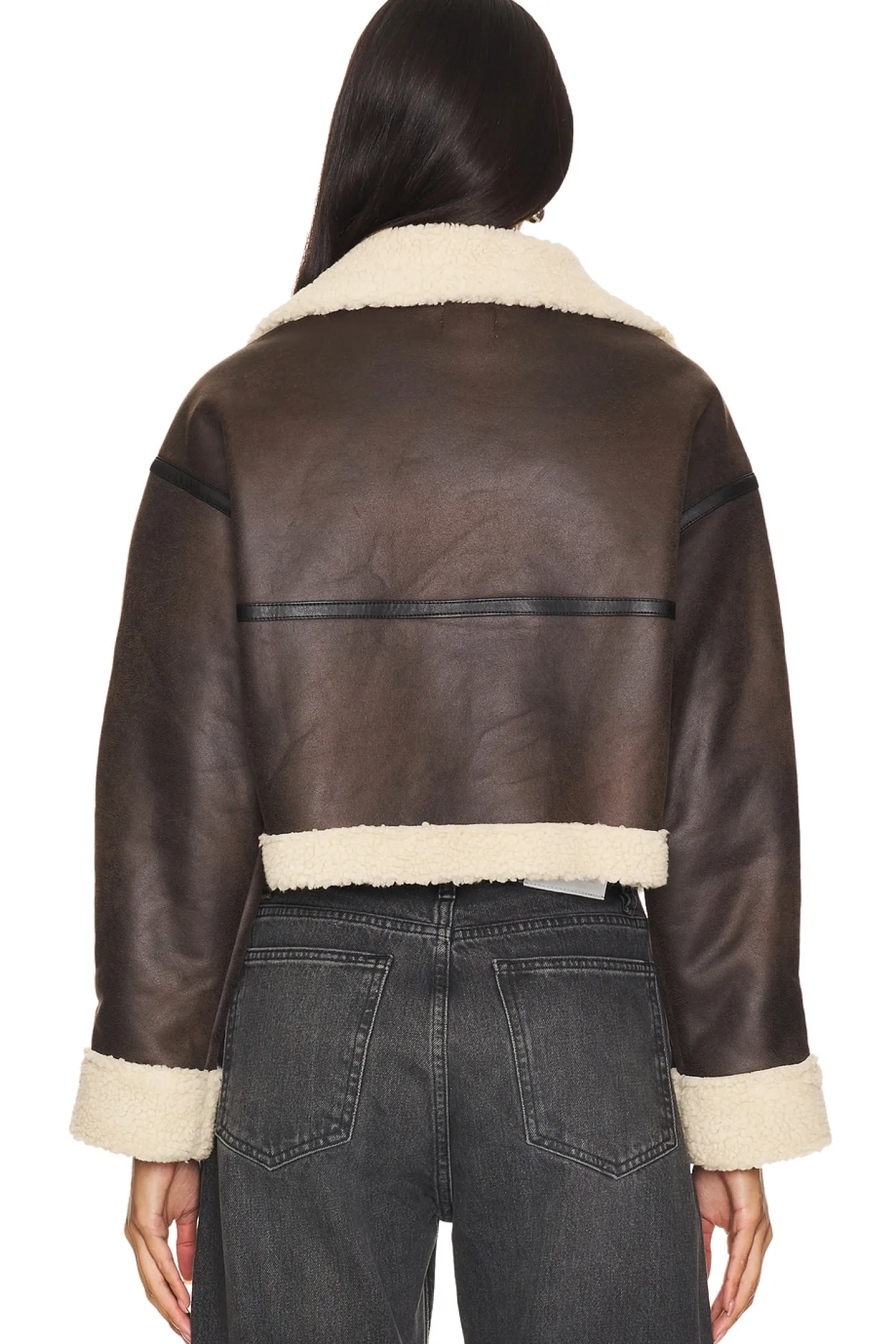 Amelia Faux Leather Jacket