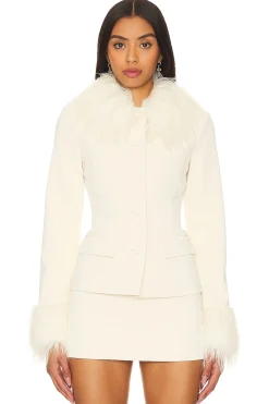 Anabella Faux Leather Jacket