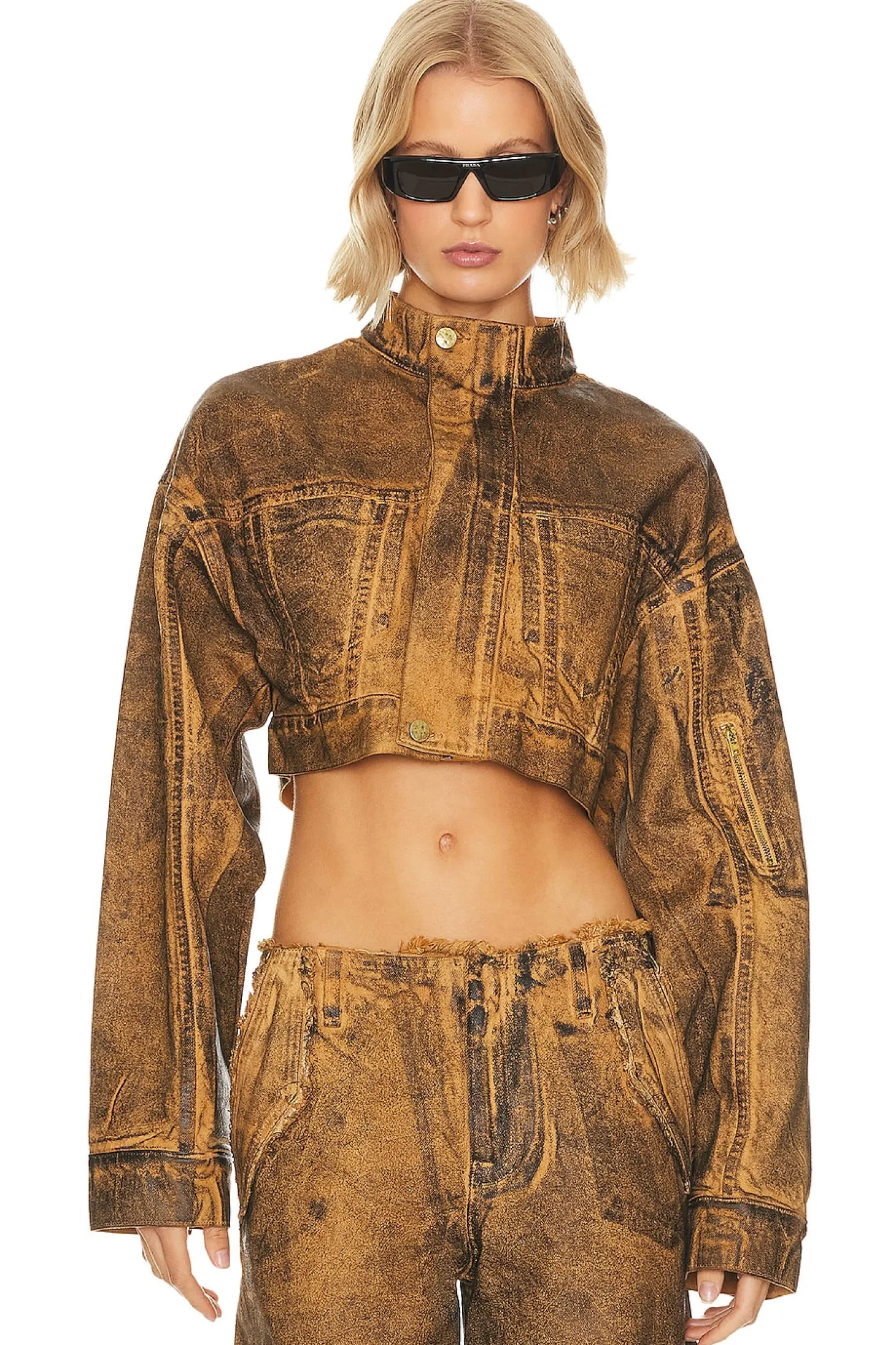 Anaisa Oversized Cropped Jacket