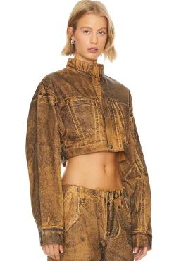 Anaisa Oversized Cropped Jacket