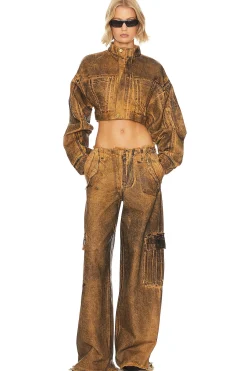 Anaisa Oversized Cropped Jacket