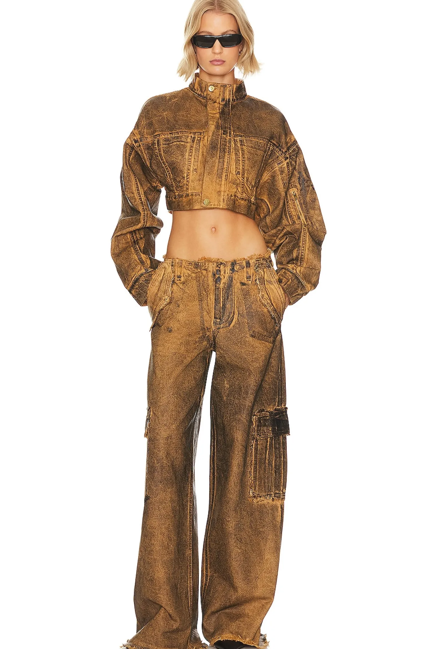 Anaisa Oversized Cropped Jacket