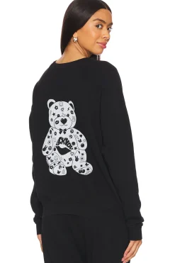 Anela Raglan F U Bear Crew Neck