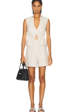 Antibes Sleeveless Wrap Shirt