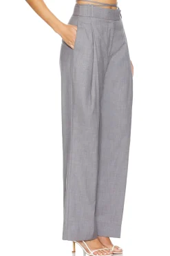 Asher Low Rise Slouch Pant With Tie