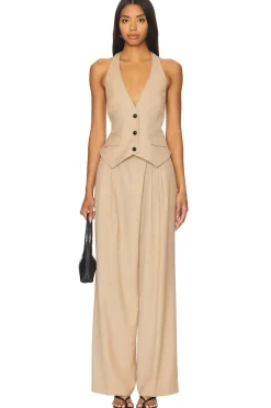 Asher Tailored Open Back Vest