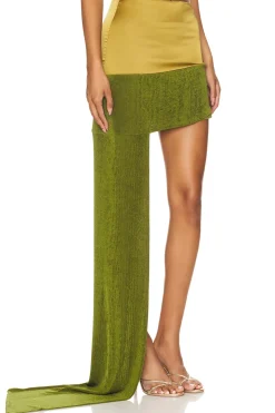 Asymmetric Mini Skirt