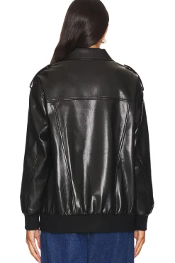 Axel Faux Leather Jacket