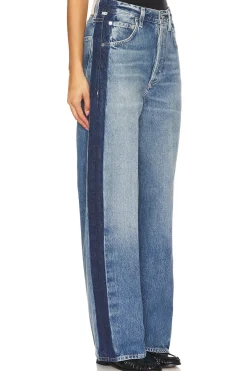 Ayla Baggy With Tuxedo Stripe