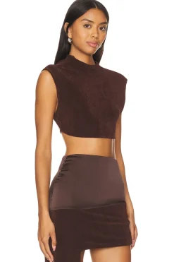 Backless Cropped Tee