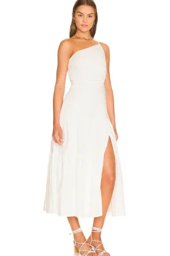 Bahati Poplin Cutout Dress