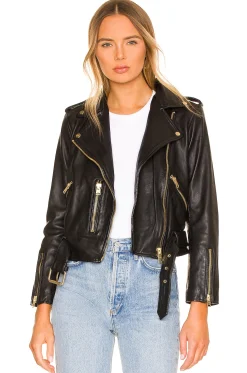 Balfern Gold Biker Jacket