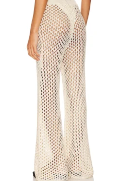 Balmy Crochet Knit Pants