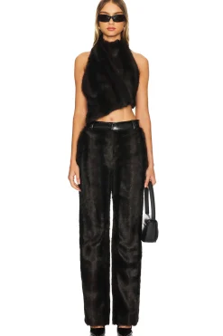 Barberini Faux Fur Pant