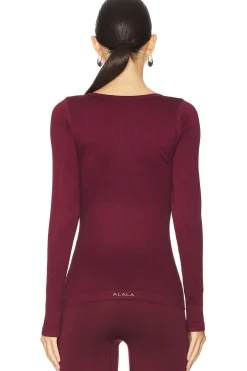 Barre Seamless Long Sleeve Tee
