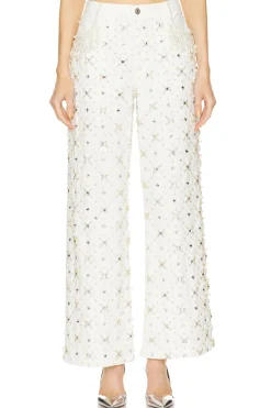 Beaded Wide Leg