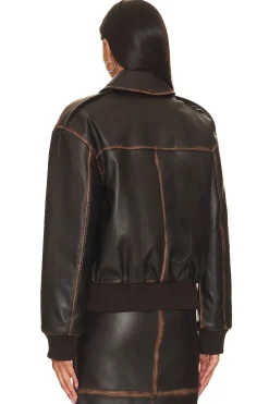 Bo Faux Leather Jacket