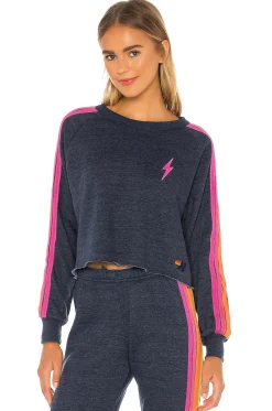 Bolt Cropped Classic Crewneck