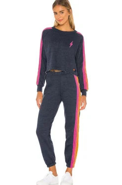 Bolt Cropped Classic Crewneck