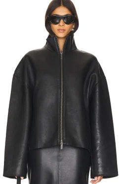 Bonded Leather Jacket