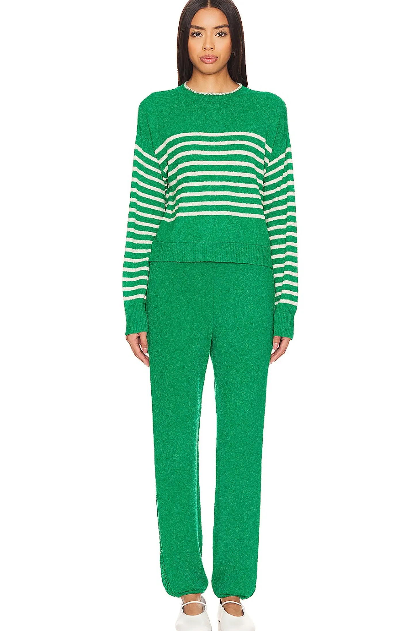 Boucle Knit Vintage Sweat