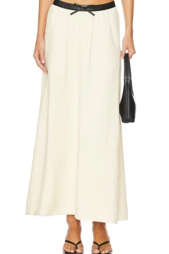 Bow Maxi Skirt