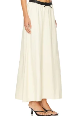 Bow Maxi Skirt