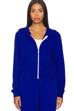 Bowman Crop Zip Up Hoodie