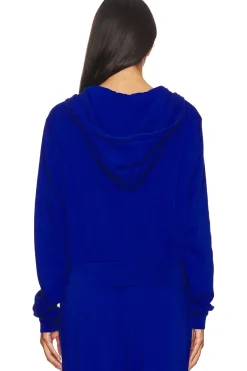 Bowman Crop Zip Up Hoodie