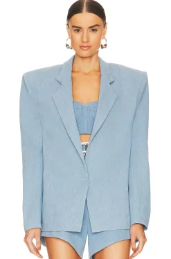 Britney Denim Blazer