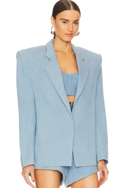 Britney Denim Blazer