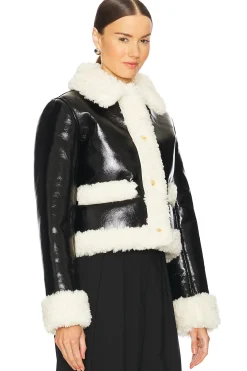 by Marianna Corsica Faux Sherpa Jacket