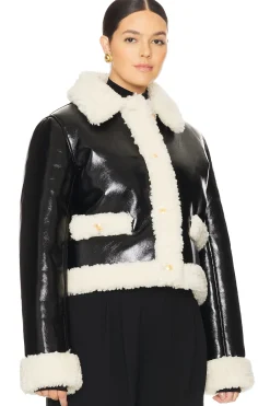 by Marianna Corsica Faux Sherpa Jacket