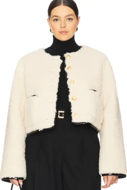 By Marianna Pauchet Reversible Faux Sherpa Jacket