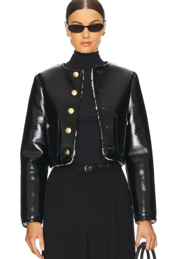 By Marianna Pauchet Reversible Faux Sherpa Jacket