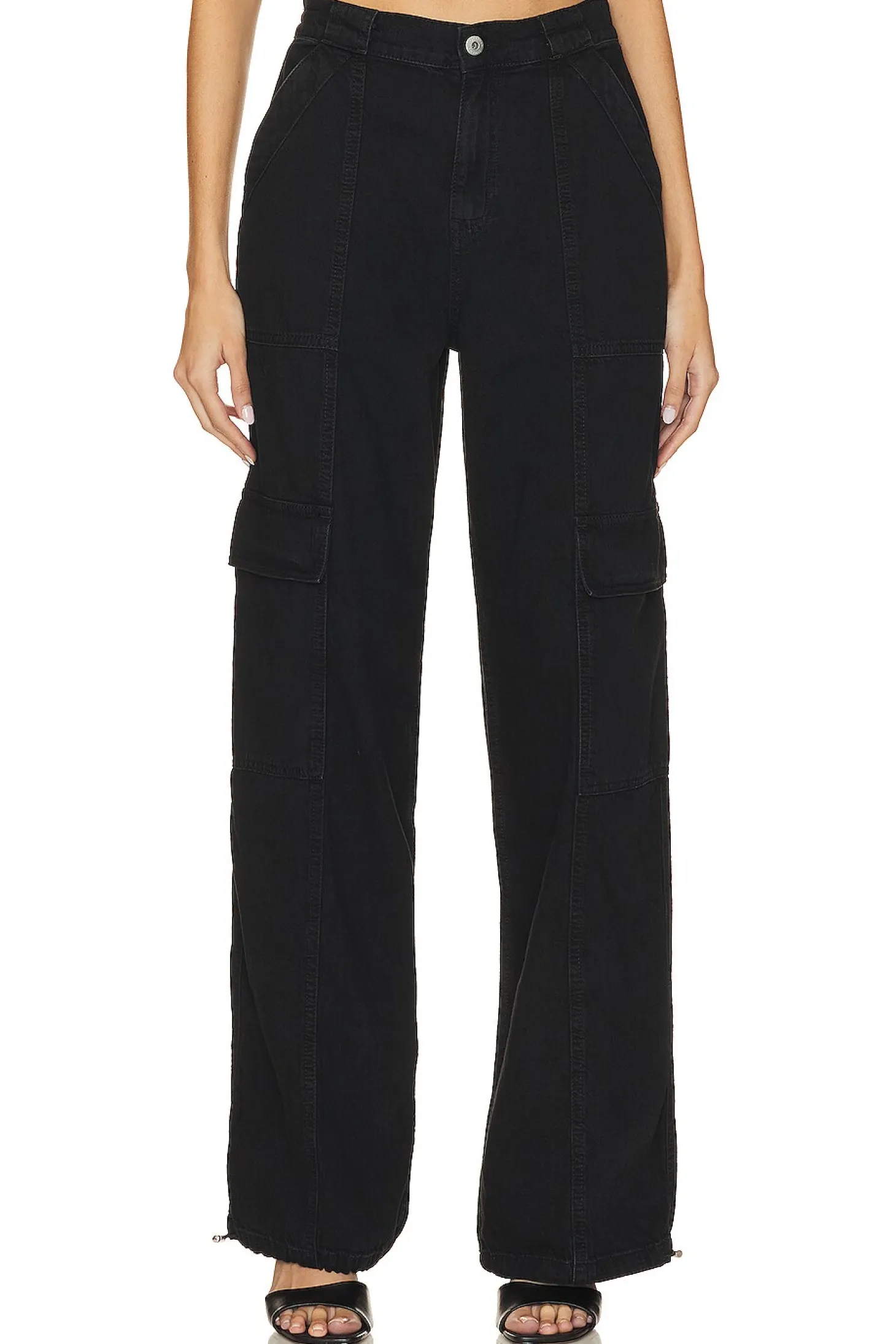 Calista Denim Cargo Pant